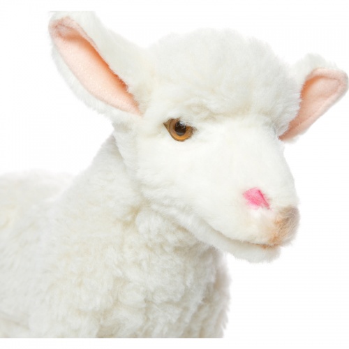 White Lamb 32cm Realistic Soft Toy by Hansa