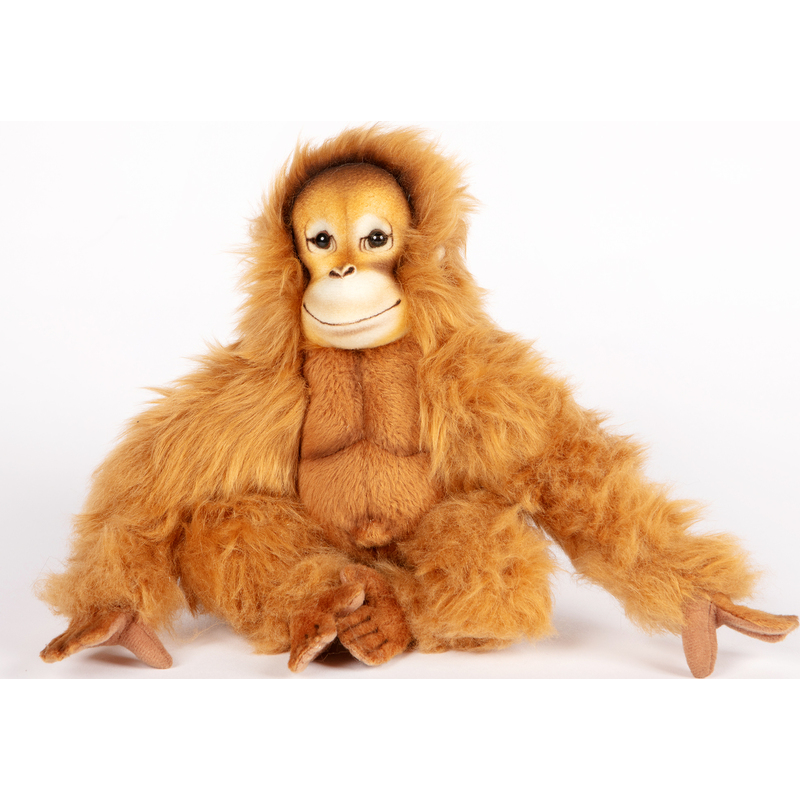 Orangutan 20cm Realistic Soft Toy by Hansa