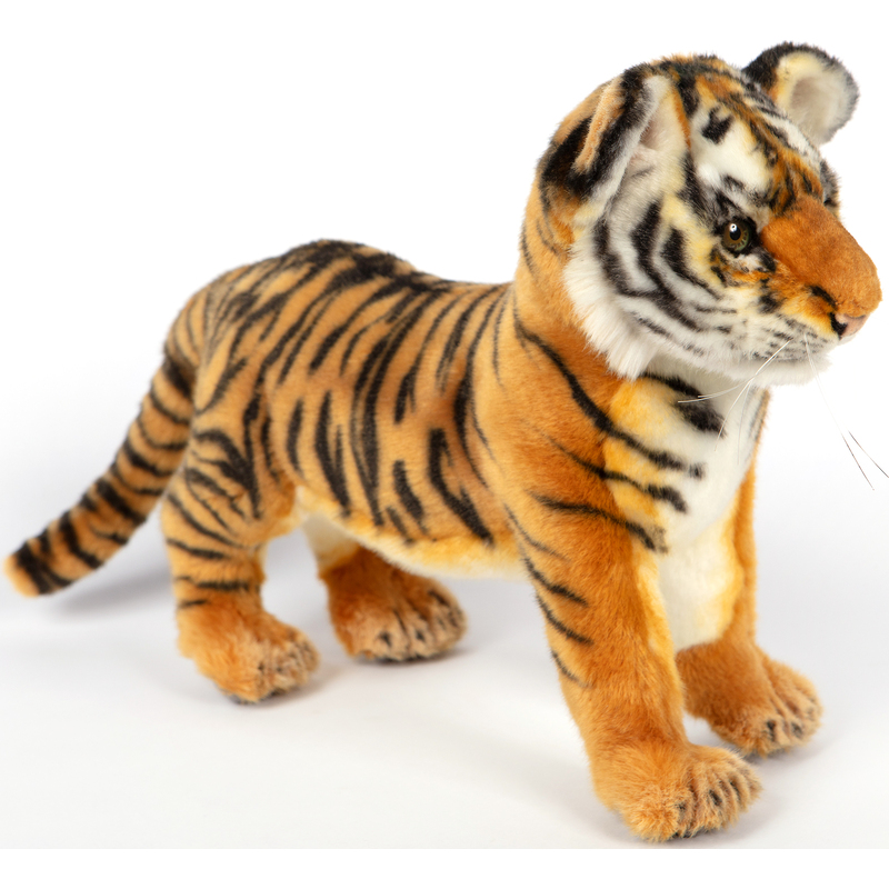 Tiger Standing 42cm Realistic Soft Toy by Hansa