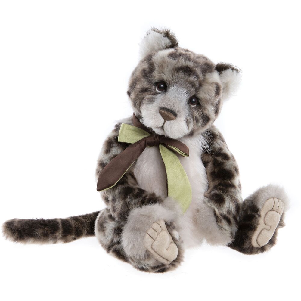 Charlie Bears Flapdoodle 2025 Leopard Plumo Teddy