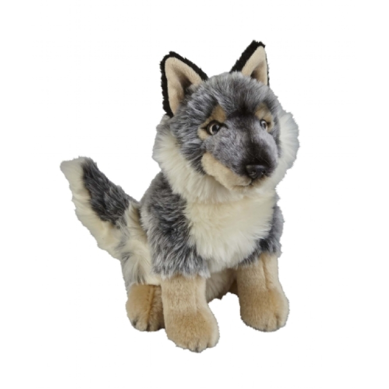 Wolf Soft Toy by Ravensden Teddy Town Gifts