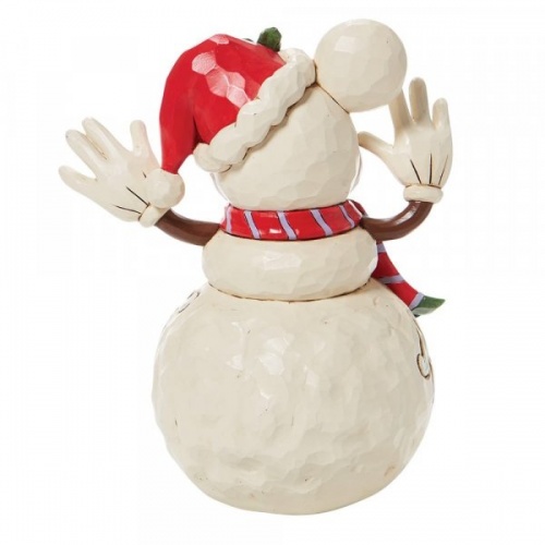 Mickey Mouse Snowman Figurine