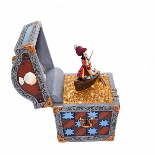 Treasure strewn Tableau - Peter Pan Flying Scene Figurine